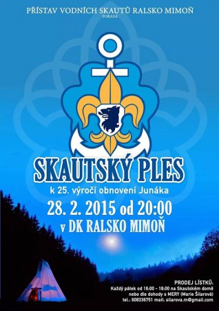 Oslava dne sesterství, předtančení na skautském plese